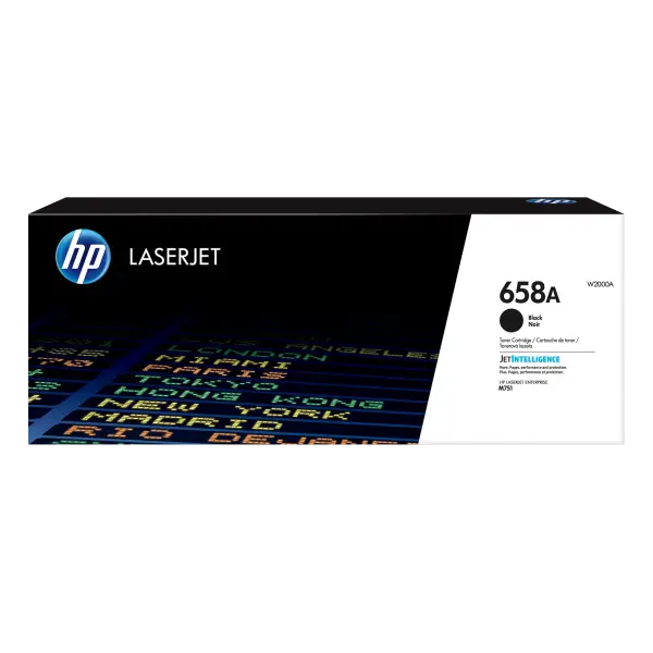 HP 658A Black Original LaserJet Toner Cartridge (W2000A)